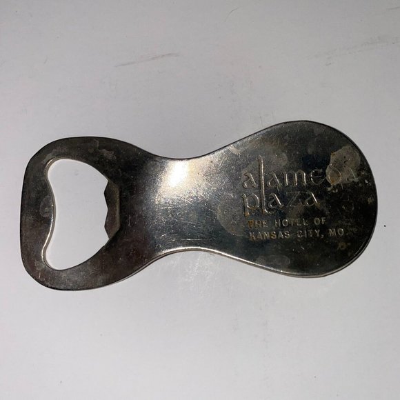 Alameda Plaza The Hotel of Kansas City Missouri MO Bottle Opener Collectible - Picture 1 of 6